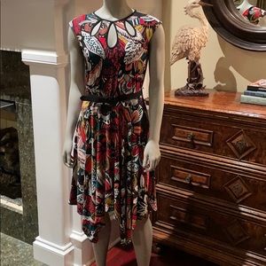 Pretty handkerchief hem dress